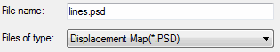 saved file